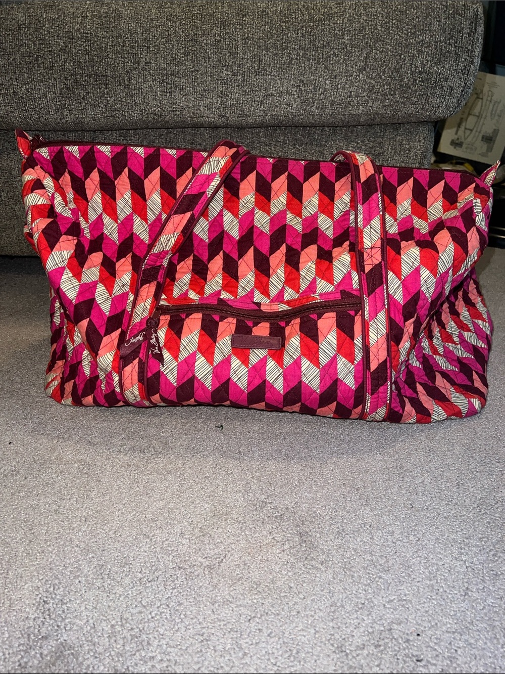 Bohemian Chevron Weekender Bag - Vera Bradley Style